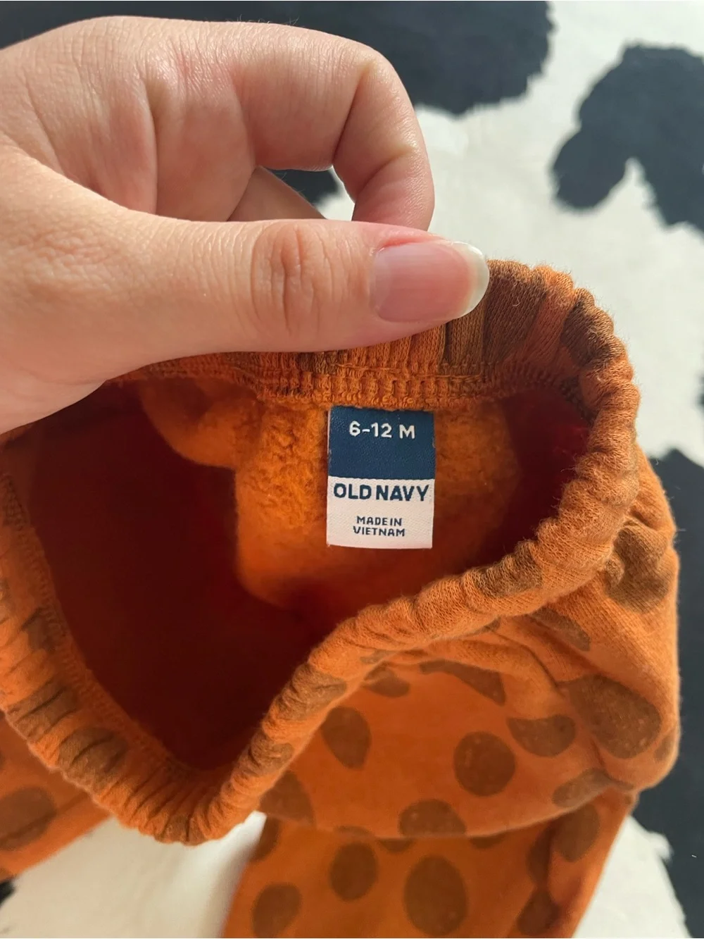 2/$12 Old Navy Yellow Horse Graphic Sweatshirt and Printed Pants